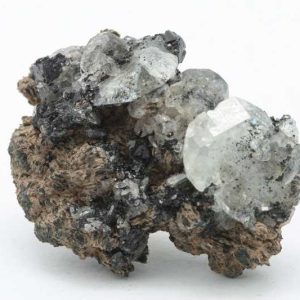Ilvaite, apatite