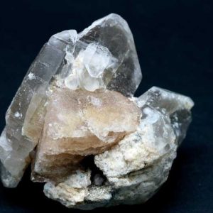 Topaz, siderite
