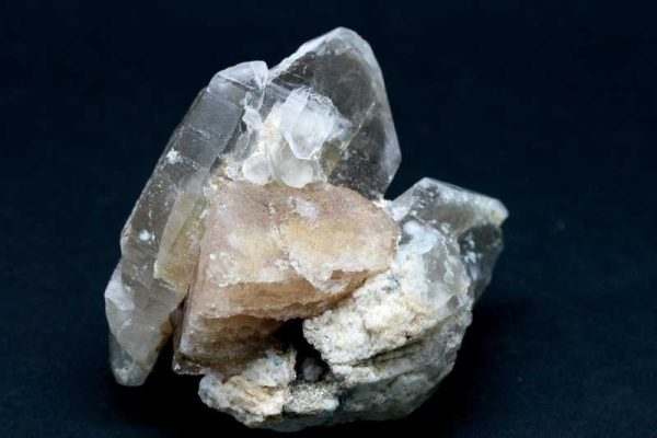 Topaz, siderite