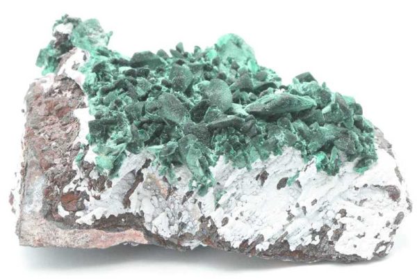 Pseudomorphosis of malachite after azurite