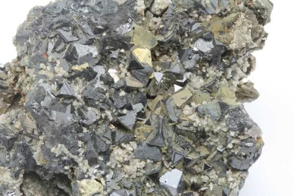 Galena, sphalerite, pyrite
