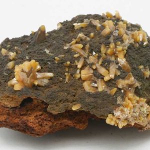 Wulfenite, mottramite