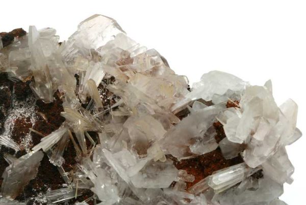 Hemimorphite, calcite