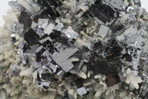 Quartz, galena