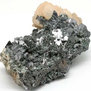 Galenite, sfalerite, calcite
