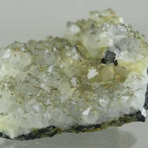 Quartz, pyrite, sphalerite