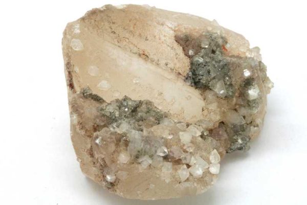 Calcite, apophyllite