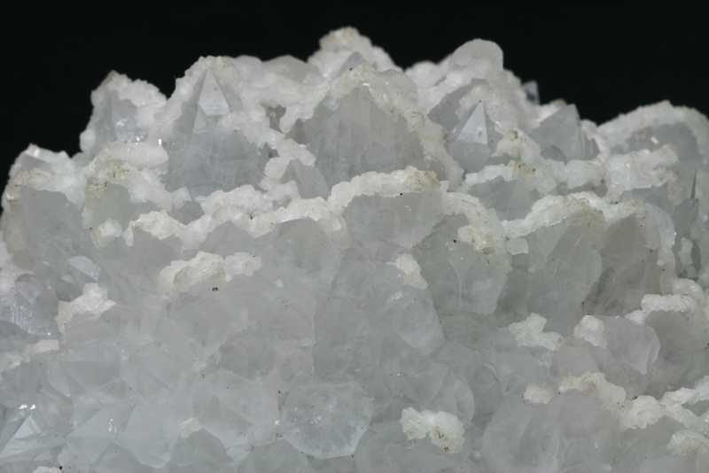 Quartz, calcite, dolomite