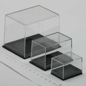 Plastic box – small black, 10 pieces