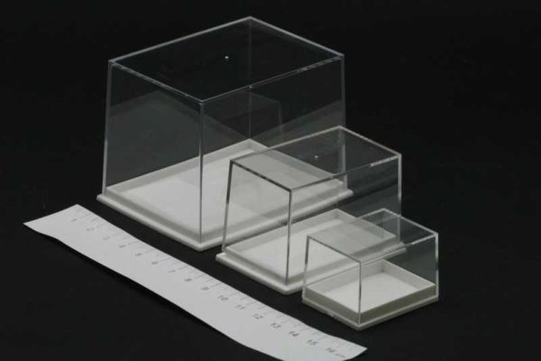 Plastic box - large white, 10 pieces