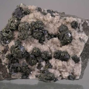 Galenite, pyrite, dolomite