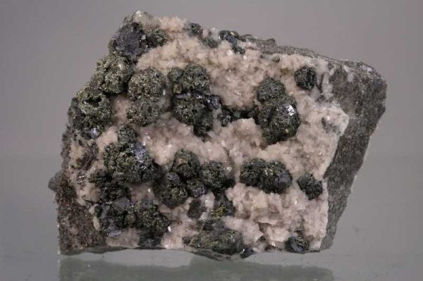 Galenite, pyrite, dolomite