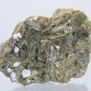 Siderite, calcite, pyrite