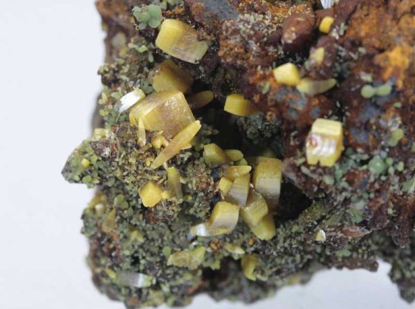 Wulfenite, mimetite