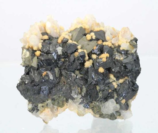 Sphalerite, arsenopyrite, quartz, dolomite, calcite