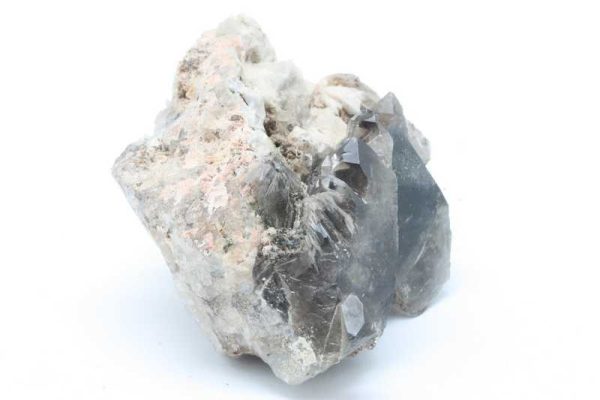 Eudidymite, smoky quartz - Image 2