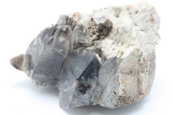 Eudidymite, smoky quartz - Image 3