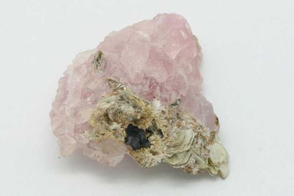 Rose quartz, cassiterite - Image 3