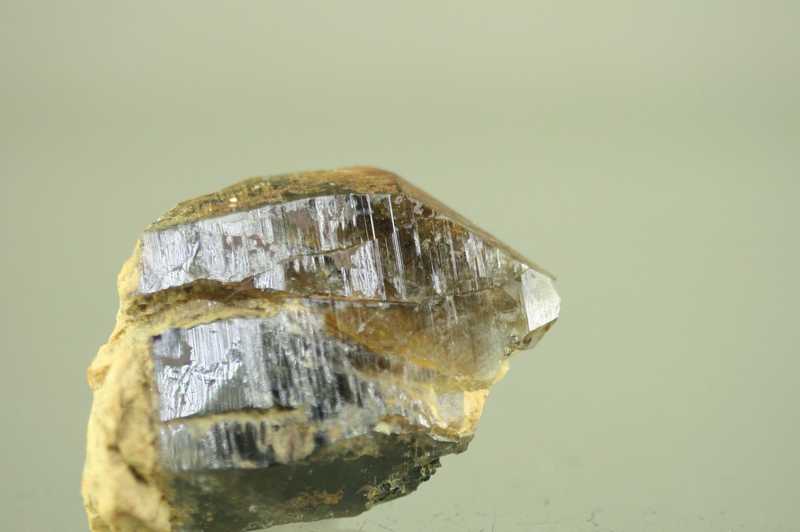 Smoky quartz, albite - Image 3