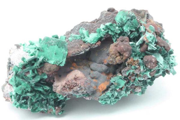 Pseudomorphosis of malachite after azurite - Image 4