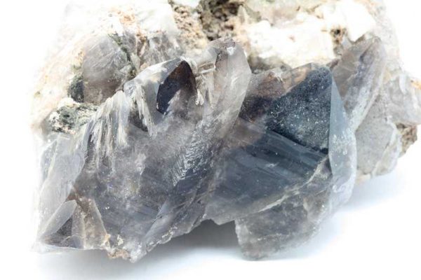 Eudidymite, smoky quartz - Image 4