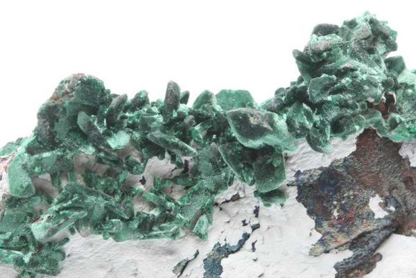 Pseudomorphosis of malachite after azurite - Image 5