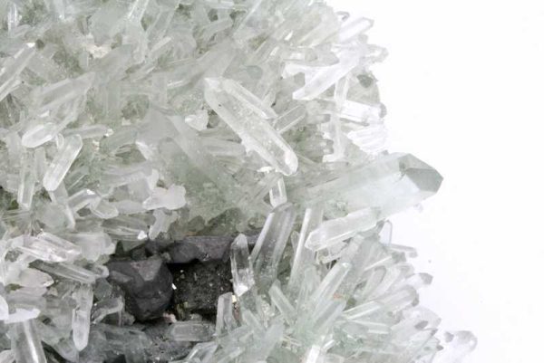 Quartz - Japanese twin, galena - Image 6