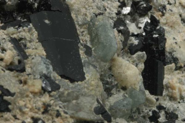 Tourmaline, apatite, albite. - Image 7