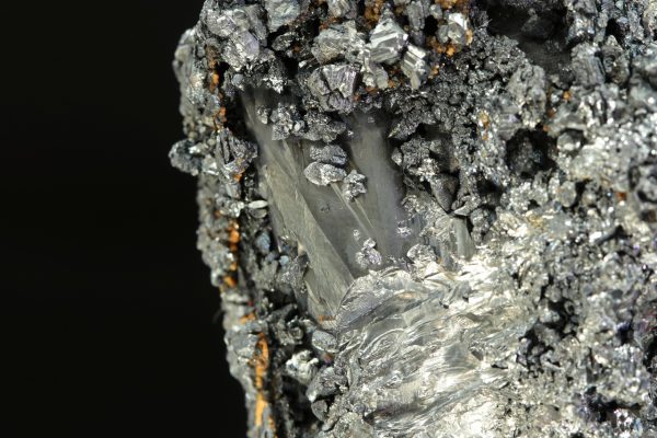 Stephanite, pyrargyrite