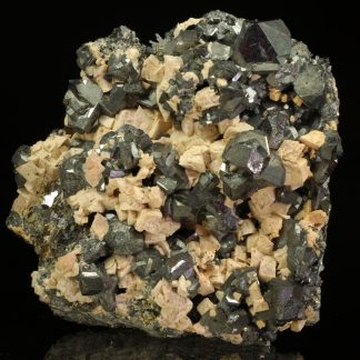 Tetrahedrite, rhodochrosite