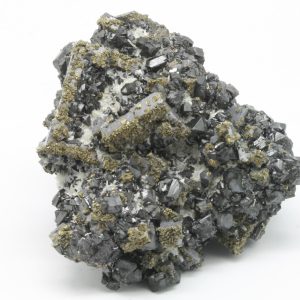 Skeletal galena, sphalerite, chalkopyrite