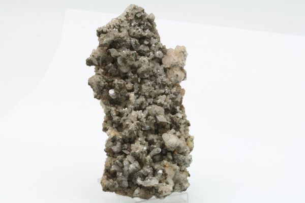 Calcite, pyrite, quartz