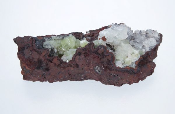 Adamine, calcite