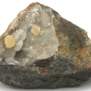 Calcite, chalcedony