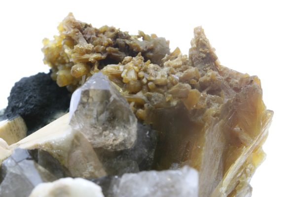 Strigovite, orthoclase, stilbite, smoky quartz - Image 8