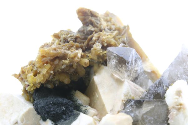 Strigovite, orthoclase, stilbite, smoky quartz - Image 9