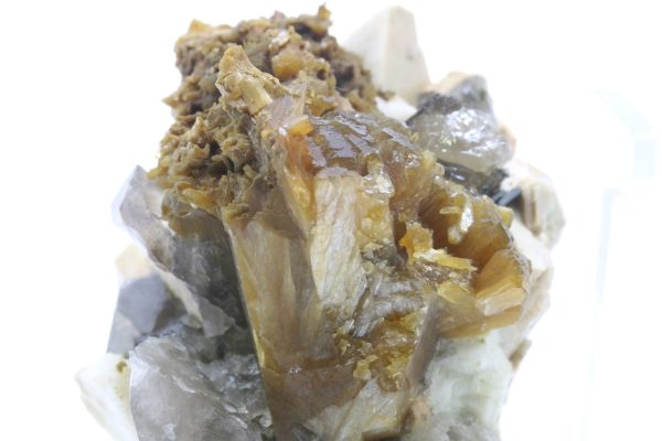 Strigovite, orthoclase, stilbite, smoky quartz - Image 10