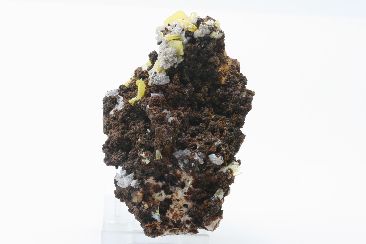 Wulfenite, calcite - Image 2