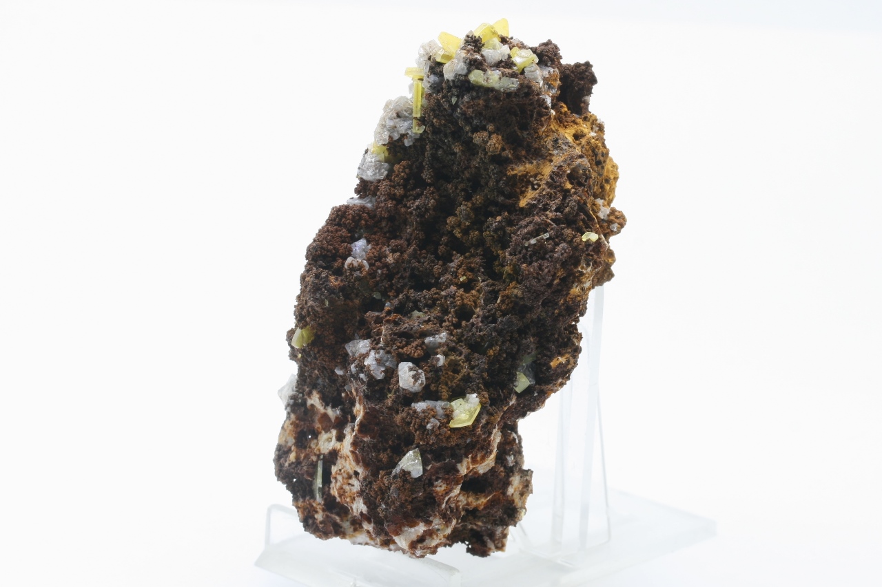 Wulfenite, calcite - Image 3