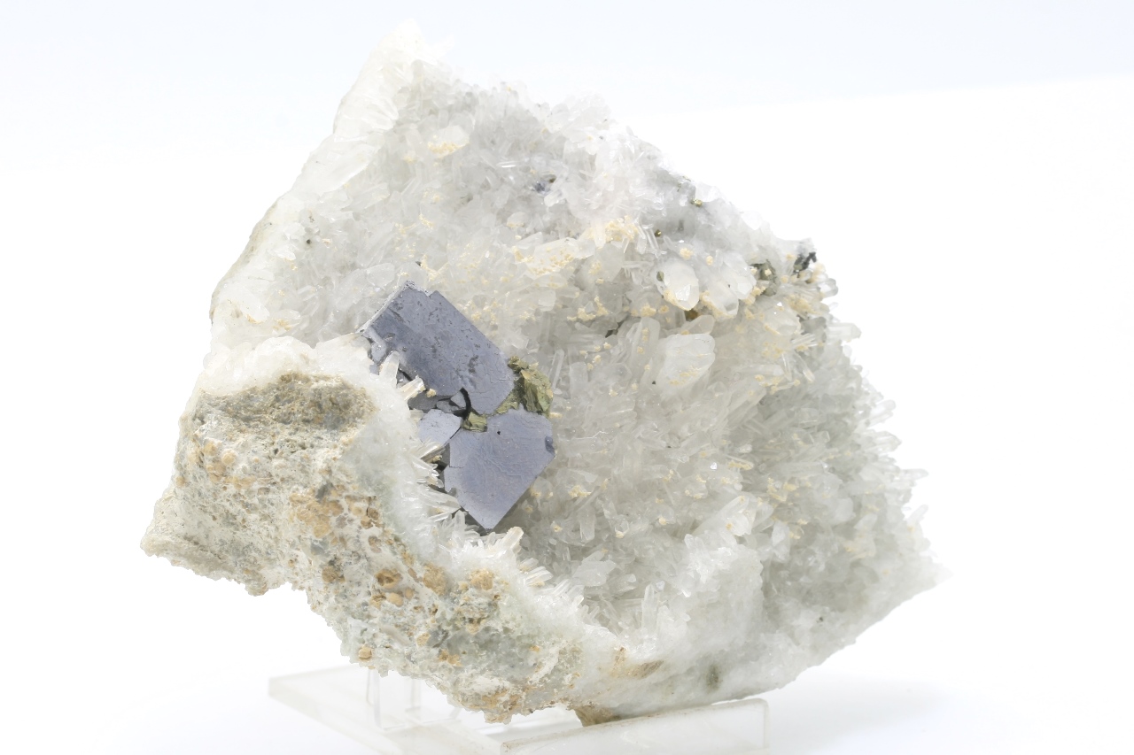 Galena, chalcopyrite, rock crystal - Image 4