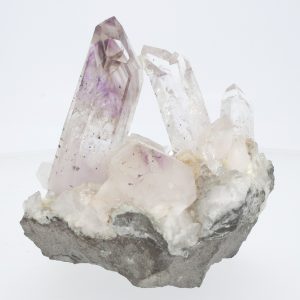 Amethyst, prehnite
