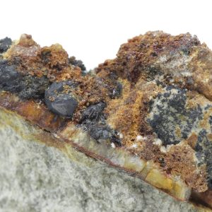 Acanthite, silver