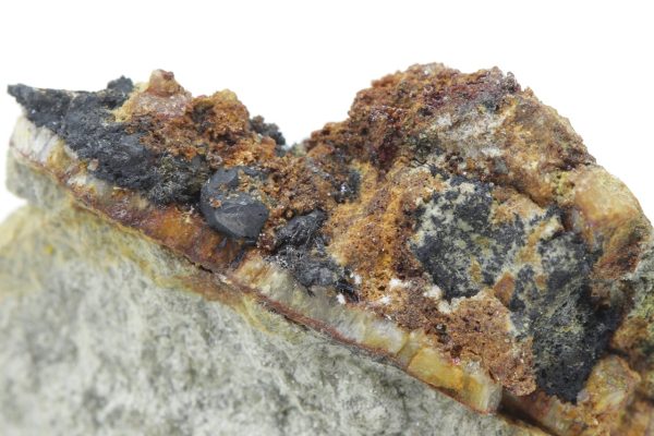 Acanthite, silver