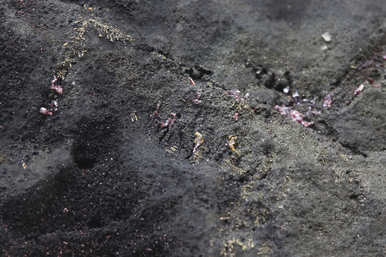 Xanthoconite, proustite, arsenic, silver