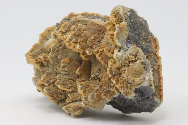 Sphalerite, dolomite, calcite