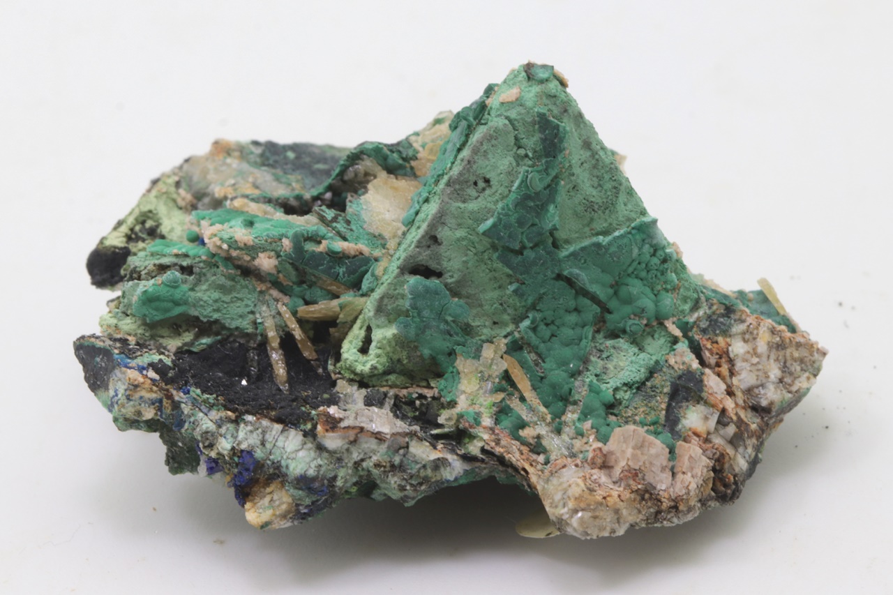 Pseudomorph of malachite after tennantite