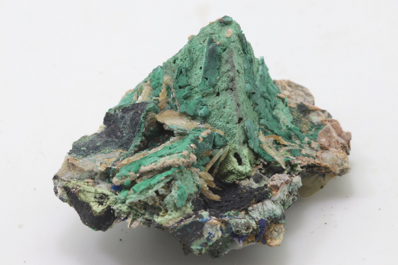 Pseudomorph of malachite after tennantite - Image 6