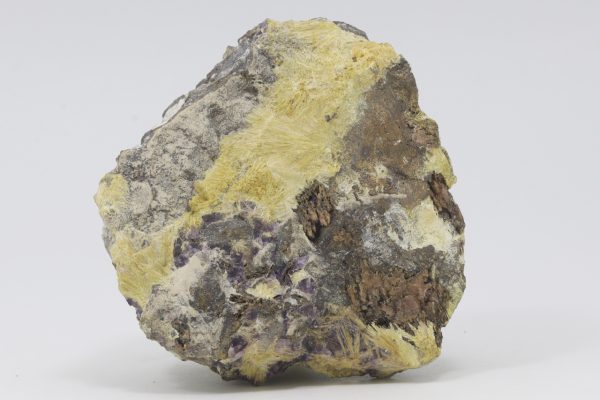 Carpholite, rhodochrosite