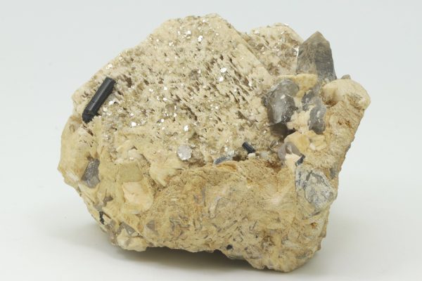 Orthoclase, limonite, scorodite