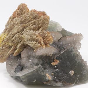 Fluorite, baryte, quartz